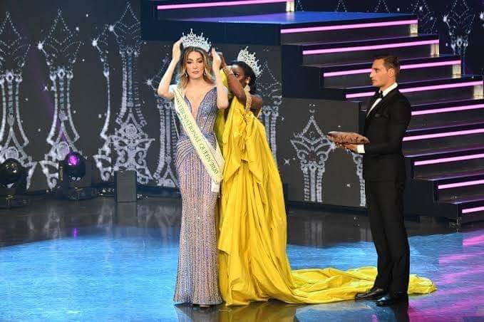 Fue coronada como ganadora del certamen